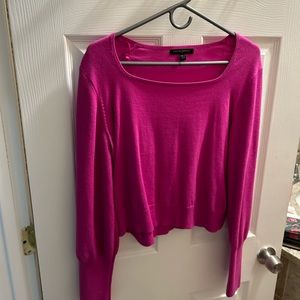 Cropped Square-neck Sweater 💕💝